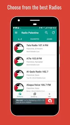 Radio Palestine 🇵🇸 📻 android App screenshot 8